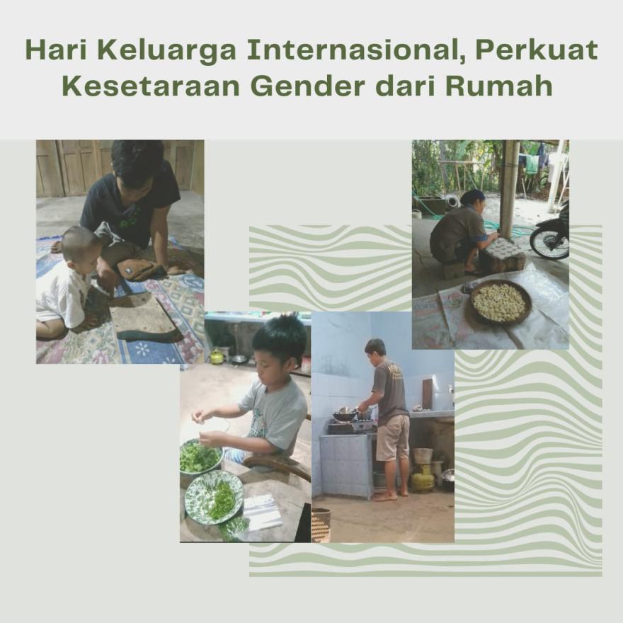 Hari Keluarga Internasional Perkuat Kesetaraan Gender dari Rumah